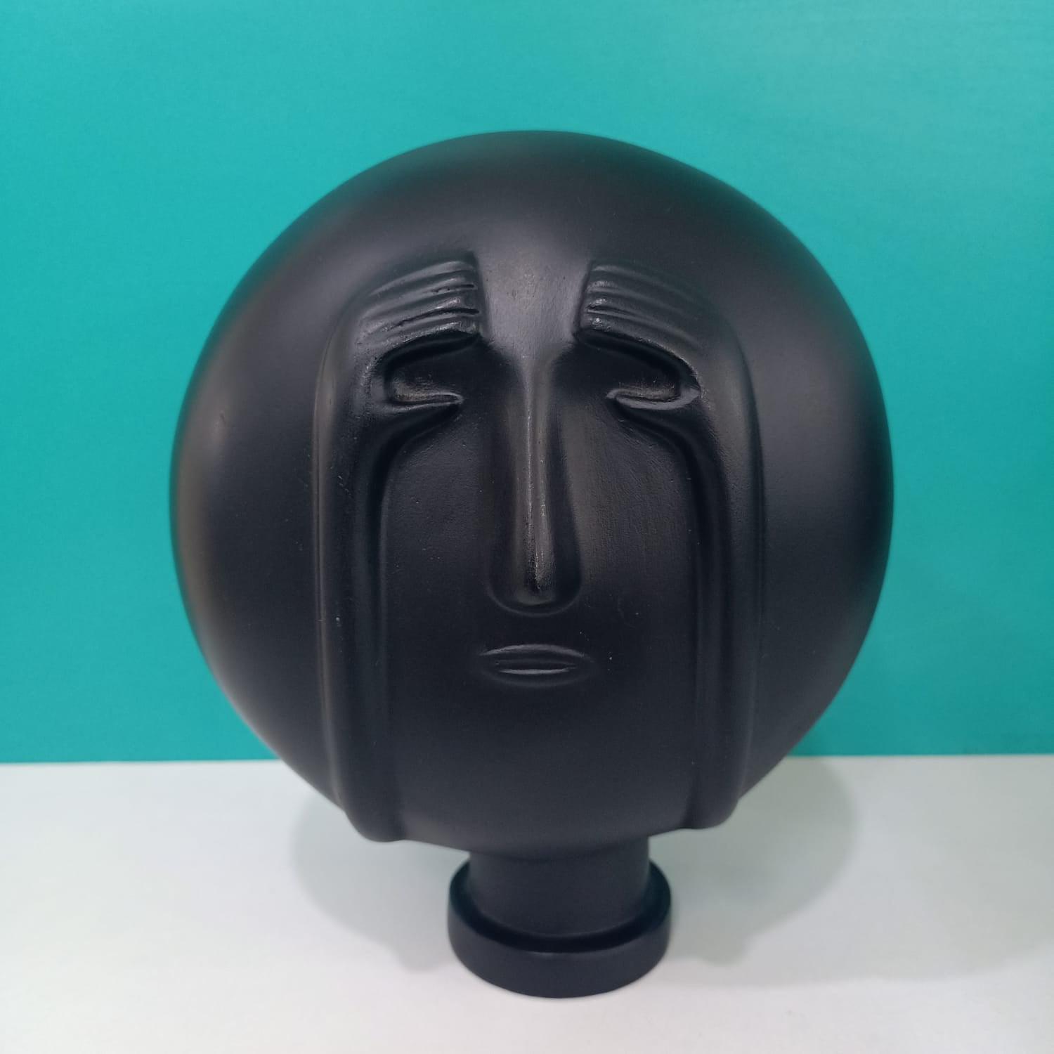 CLEVER CLAY MAN SCULPTURE